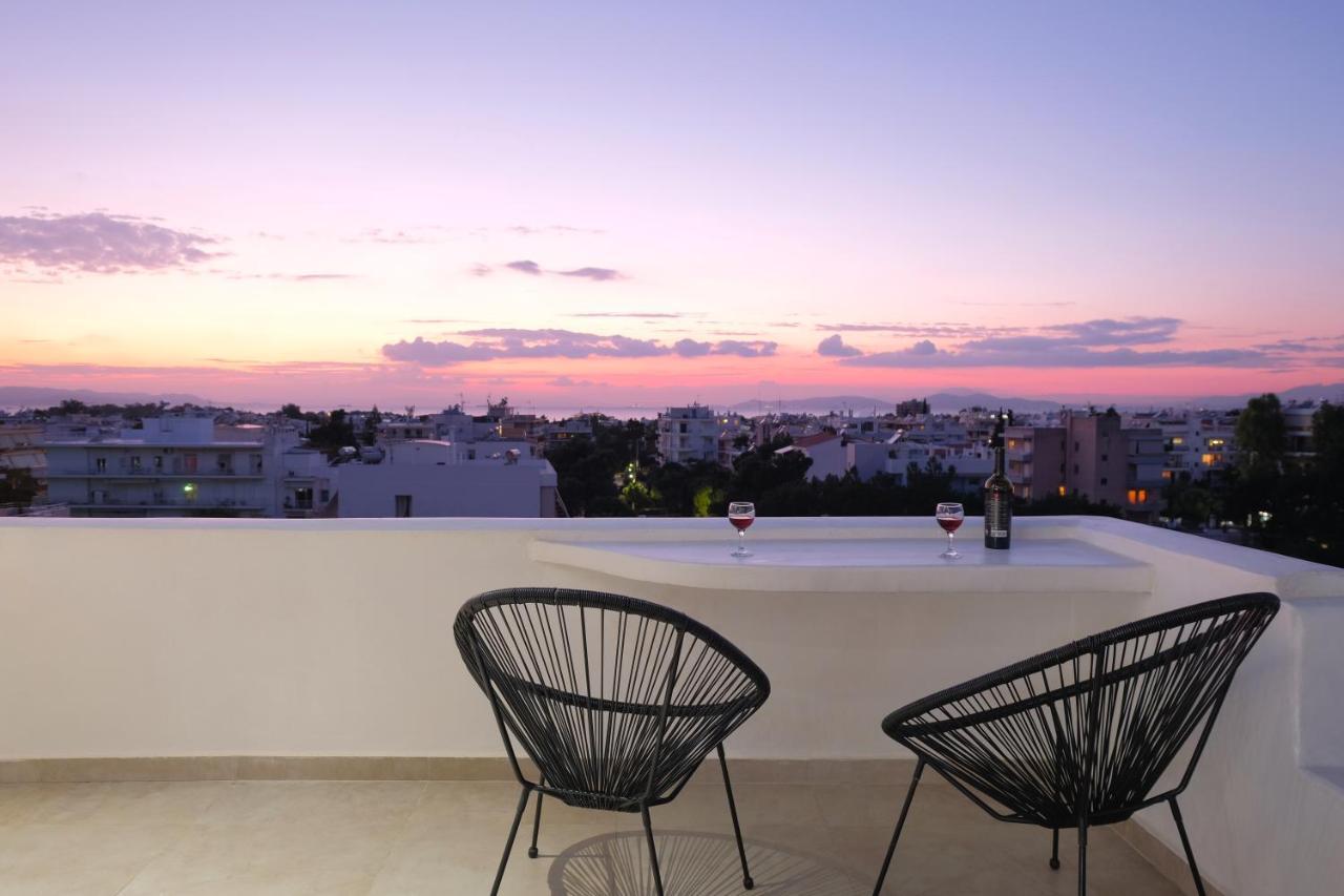 Amazing Suite At Glyfada With Sea View & Jacuzzi أثينا المظهر الخارجي الصورة